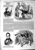 Original Old Antique Print 1844 Dr. Wolfe Bokhara Chief Count Nesselrode Te 19th