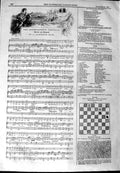 Old Antique Print 1844 Sheet Music Minnesinger'S Serenade Augustine Wade 19th