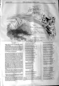 Original Old Antique Print 1845 The Last Days Funeral Year Story Angels 19th