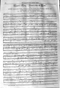 Old Antique Print 1845 Sheet Music Mignon'S Song Wilhelm Meister Neukomm 19th