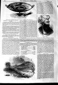 Old Antique Print 1845 Northampton Steeple Chase Mohamed Etruscan Tazza 19th
