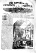 Original Old Antique Print 1845 Meeting London Tavern Increased Grant Maynooth