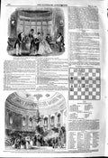 Original Old Antique Print 1845 Wonders Haymarket Theatre Rotunda Dublin 19th