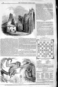 Original Old Antique Print 1845 Trinity Hospital Edinburgh Wou Silvery Gibbons