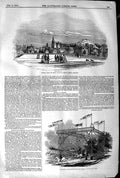 Old Antique Print 1845 Coburg Prince Albert Triumphal Arch Railway Gotha 19th