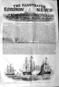 Original Old Antique Print 1845 Ingermanland Ship Duke Constantine Plymouth