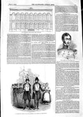 Original Old Antique Print 1846 Major-General John Littler Victoria Yacht Club