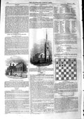 Original Old Antique Print 1846 All Saints Church Lambeth Tradescant'S House