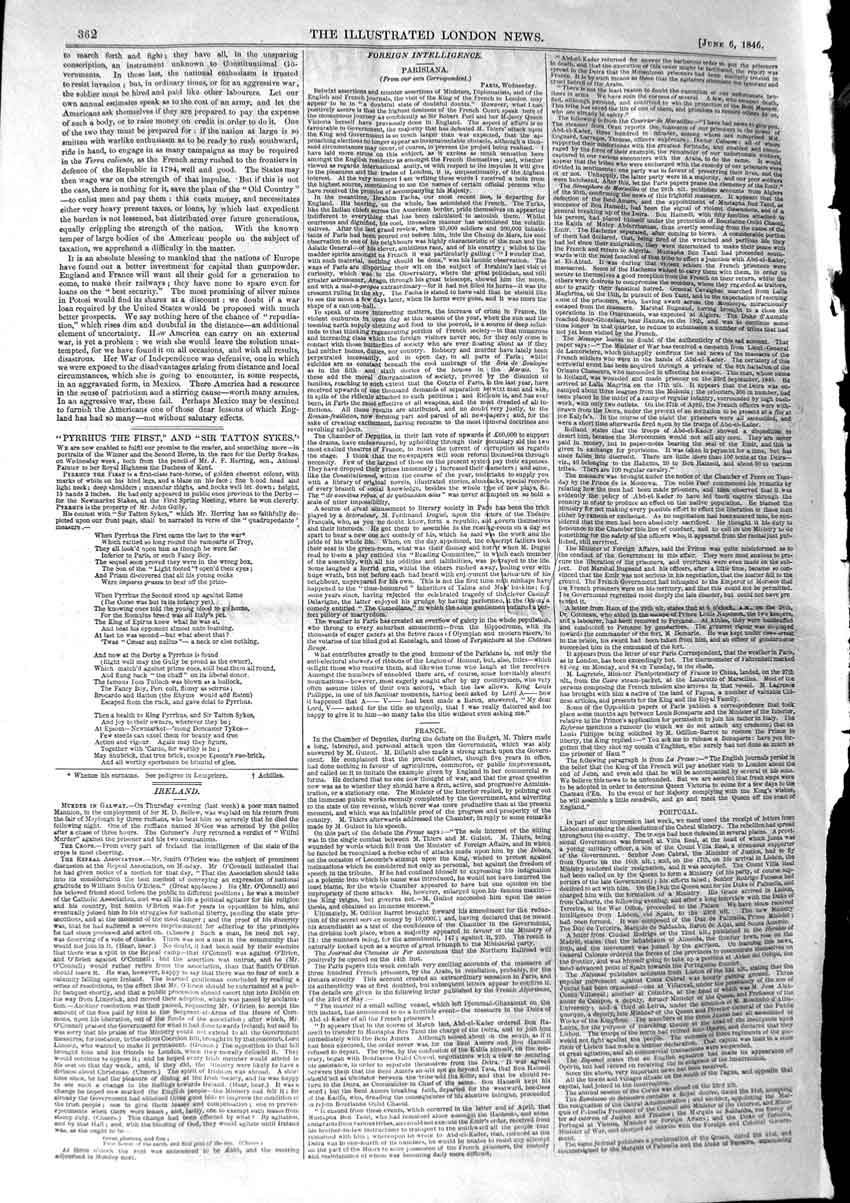 Original Old Antique Print 1846 Pyrrhus Tatton Sykes Derby Stakes Epsom Horses