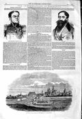 Original Old Antique Print 1847 Insurrection Portugal Evora Schwalbach Antas