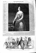 Old Antique Print 1847 Middlesex Election Hustings Robert Grosvenor Lady 19th
