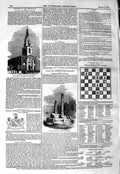 Original Old Antique Print 1847 Saint George Martyr Church Southwark Sandbach