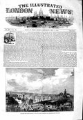 Original Old Antique Print 1847 High Level Bridge Newcastle Railway Engineering
