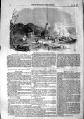 Original Old Antique Print 1847 Scene Gun-Cotton Explosion Fa 19th