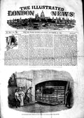 Old Antique Print 1847 Lord Mayor'S Feast Roasting Beef Guildhall Kitchen 19th