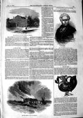 Original Old Antique Print 1847 John Reyns Ship Weymouth School Wanstead Lock