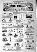 Original Old Antique Print 1847 Christmas Crackers Cari 19th Century