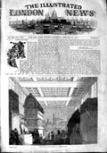 Original Old Antique Print 1848 Xanthian Room British Museum 19th