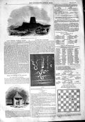 Old Antique Print 1848 Martello Towers Kentish Coast Meteor Southampton 19th
