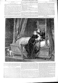 Old Antique Print 1848 Delaroche Fine Art Les Enfnas D'Edouard Children 19th