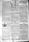 Original Old Antique Print 1848 Soiree Whittington Club Whale Folkestone 19th
