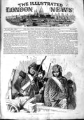 Original Old Antique Print 1848 Defenders Barricade French Revolution Victorian