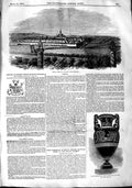 Old Antique Print 1848 Panorama Vienna Burford Staffordshire Vase Pratt 19th