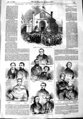 Old Antique Print 1848 Hall National Assembly France Duvivier Lacordaire 19th