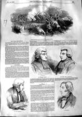 Old Antique Print 1848 John Mitchell Meagher Warren Blacburne Polish War 19th