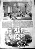 Old Antique Print 1848 Sacking Naples Lazzaroni Government Paris France 19th