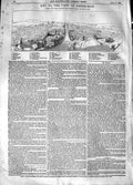 Original Old Antique Print 1848 Key View Edinburgh Cannongate Bank Scotland 19th