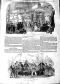 Original Old Antique Print 1848 Marchioness Londonderry Ball Hernesse Victorian