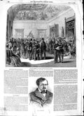 Old Antique Print 1848 National Assmbly France Salle Perdus Caussidiere 19th