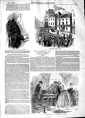 Original Old Antique Print 1848 Mr. Whiteside O'Brien View Perth Siers Bill