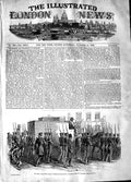 Original Old Antique Print 1848 Irish State Trials O'Brien Prison Irelan 19th