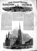 Original Old Antique Print 1848 Insurrection Vienna Conflict Cathedral Battle