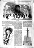 Old Antique Print 1848 Vernon Gallery Monument Marquis Downshire Gerald 19th