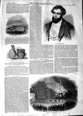 Original Old Antique Print 1848 Robert Blum Hatfield'S Mill York Chesterfor 19th