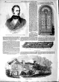 Original Old Antique Print 1848 Edmund Beckett Denison Tenements Edmonto 19th