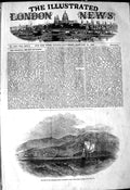 Original Old Antique Print 1849 Bay San Francisco California America Ships Boat