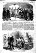 Original Old Antique Print 1849 Beranger Barbes Vincennes Assassins Gener 19th