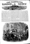 Old Antique Print 1849 Night Scene Carnival Rome Italy Street Procession 19th