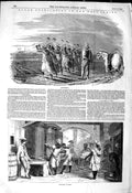 Original Old Antique Print 1849 Cane Sugar Cultivation West Indies Boilin 19th