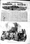Original Old Antique Print 1849 Head-Quarters Garibaldi Convent Silvest 19th
