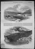 Old 1849 Killarney Ireland Aghadoe Bishop'S Pulpit Devil'S Punch Bowl Victorian