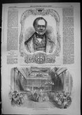 Old 1849 Earl Clarendon General Ireland Saint Patrick'S Hall Castle D Victorian