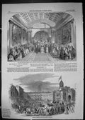Old 1849 Queen Prince Albert Bank Ireland Dublin House Lords Court-Ya Victorian