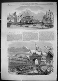Old 1849 Queen Royal Ship Belfast Harbour Arch High Street Ireland Pr Victorian