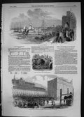 Old 1849 Carnarvon Regatta Ram'S Horn Bridge Taunton Somerset Cattle Victorian