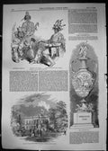 Old 1849 Chippewa Indian Chiefs Montreal Warrior Chingwackonce Palace Victorian